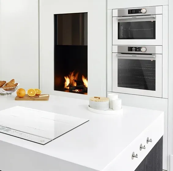 Pure White Cooking Range by De Dietrich