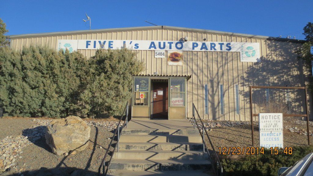 Five J’S Auto And Truck Parts Inc, Chevy Auto Parts Retailer in Albuquerque, NM — Albuquerque, NM — Five J's Auto Parts
