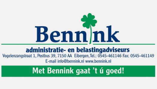 A logo for benn nk administratie en belastingadviseurs