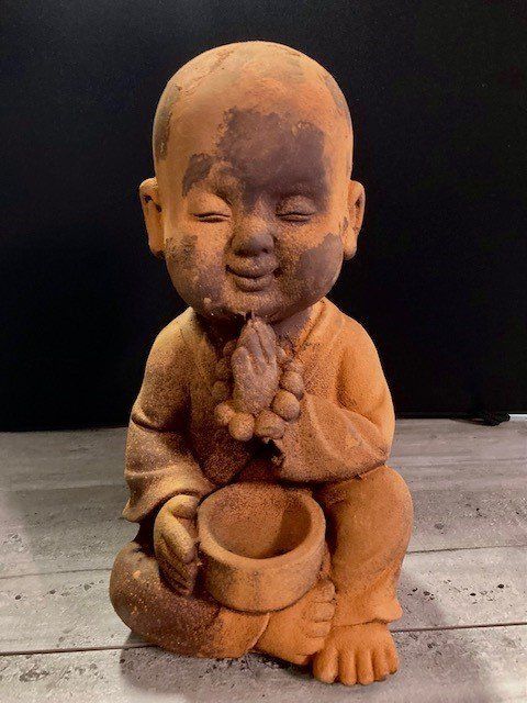 Banyu Prayer Tea Light Buddha — Somerton Park, SA — The Outdoor Scene