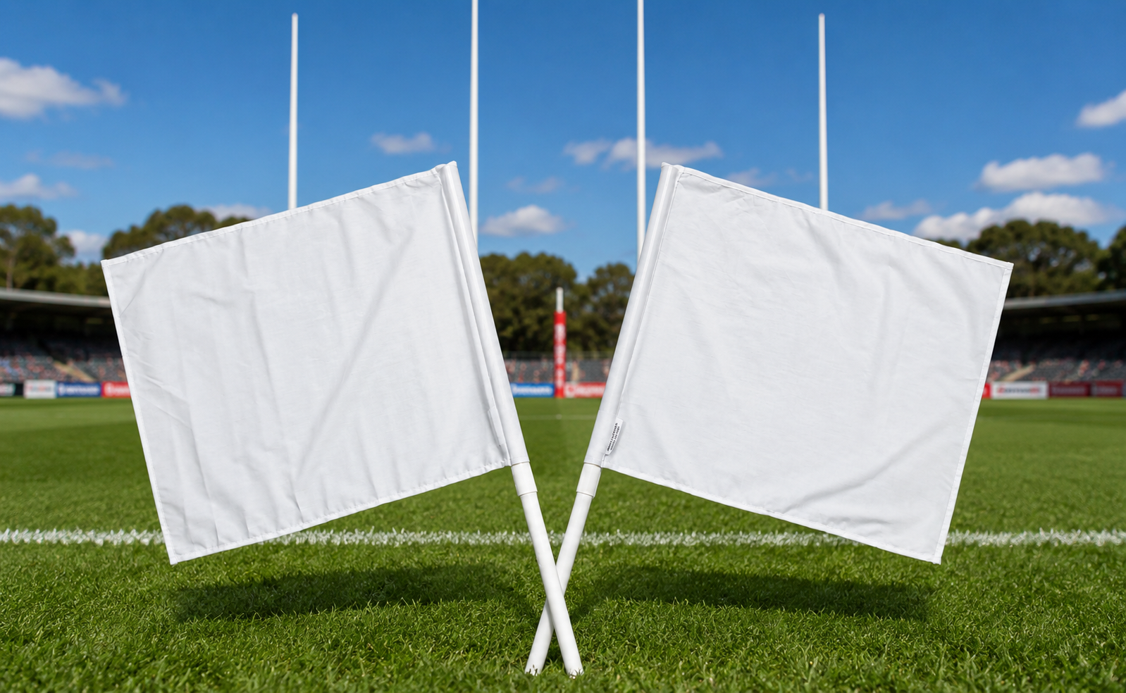 Goal Umpire flag, Umpire Flags Adelaide, Football umpire flags, AFL umpire flags, SANFL umpire flags Umpire flags Somerton Park, The Outdoor Scene