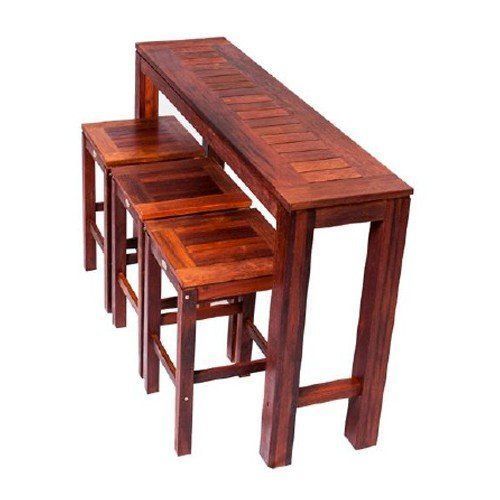 Hayman Bar Table, Kwila Bar Table, Merbau Bar Table, Timber Bar Table — Somerton Park, SA — The Outdoor Scene