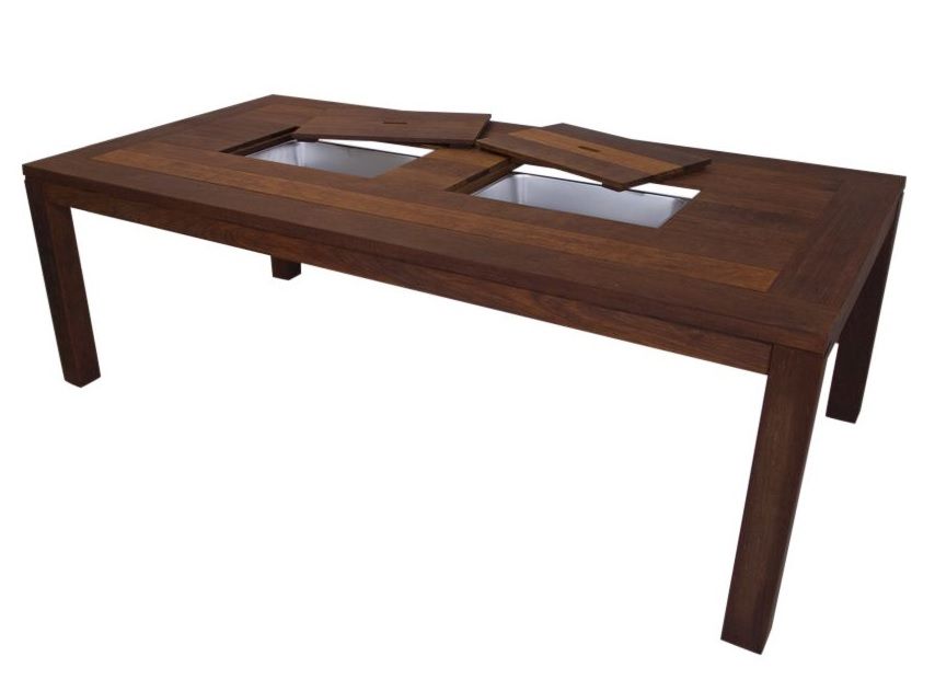 Kwila Bar Table, Merbau Bar Table, Timber Bar Table, Ice Bucket Table, The Outdoor Scene, Somerton Park SA