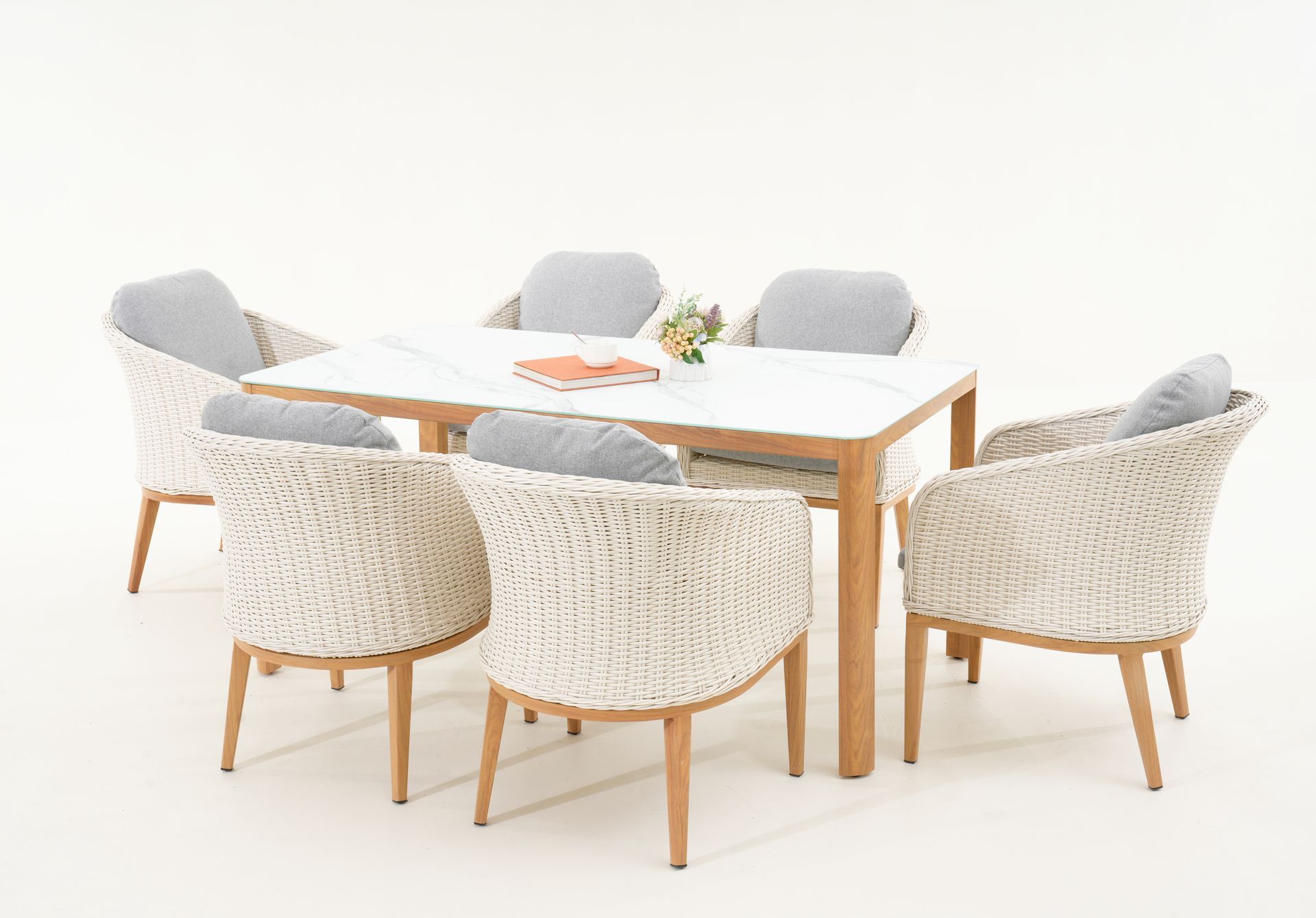 park orchards dining setting, triangle dining setting, wicker dining setting, the outdoor scene, somerton park sa