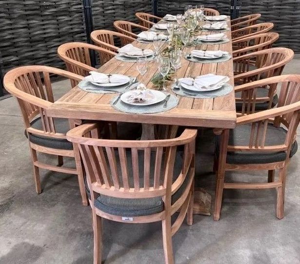reclaimed teak table, outdoor reclaimed teak table
Somerton Park, SA — The Outdoor Scene