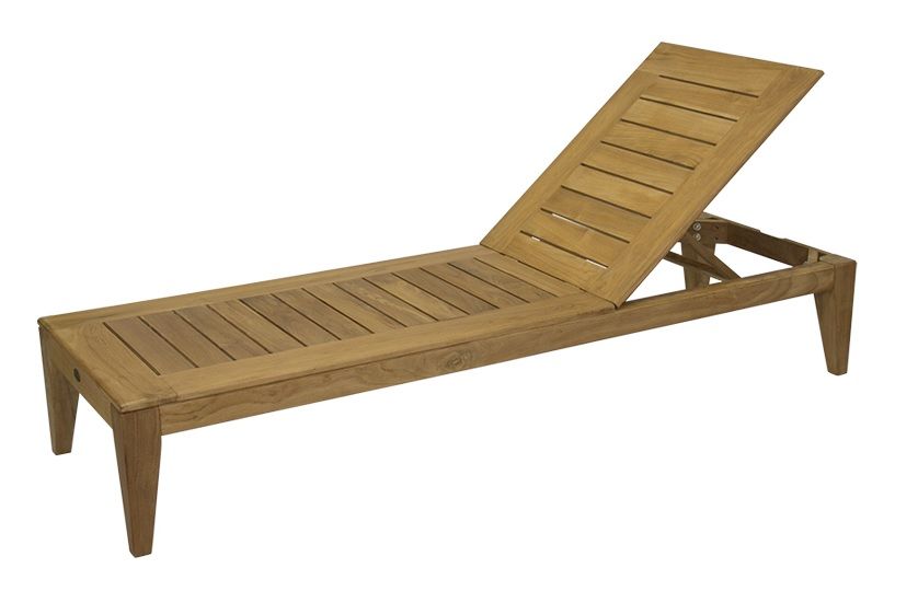Teak outdoor sunlounge, timber outdoor sunlounge, The Outdoor Scene, Somerton Park SA