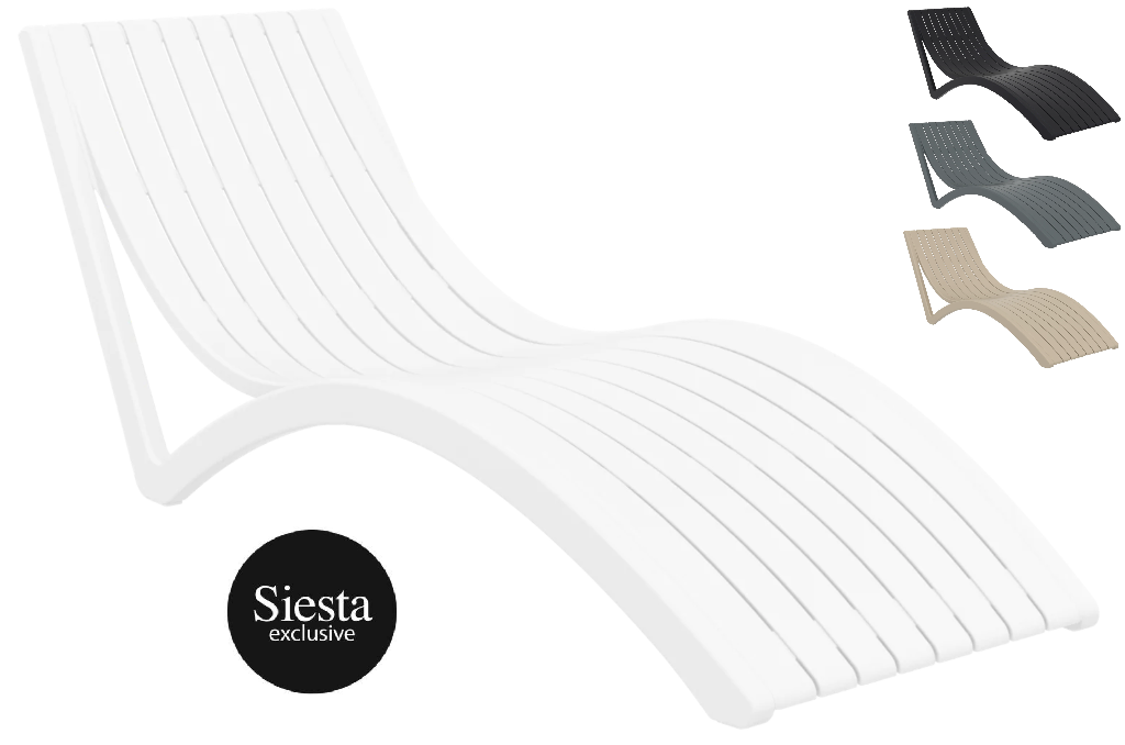 Waterproof sunlounge, Resin Sunlounge, Slim Sunlounge, Wave Sunlounge, Plastic Sunlounge, Curved Sunlounge, Waterproof sunlounger, resin sunlounger, wave sunlounger, plastic sunlounger, curved sunlounger