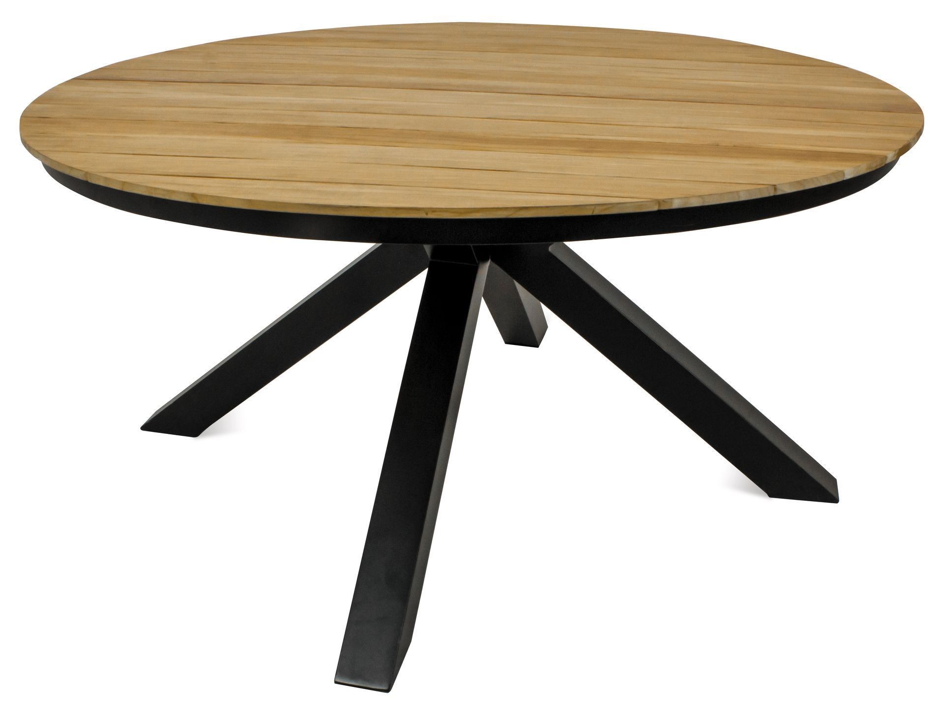 Teak Round Dining Table — Somerton Park, SA — The Outdoor Scene