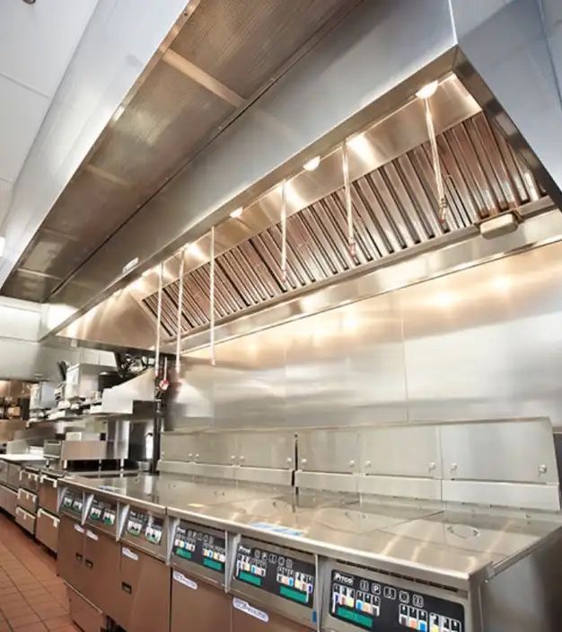 Grease is gone, reducing fire risk