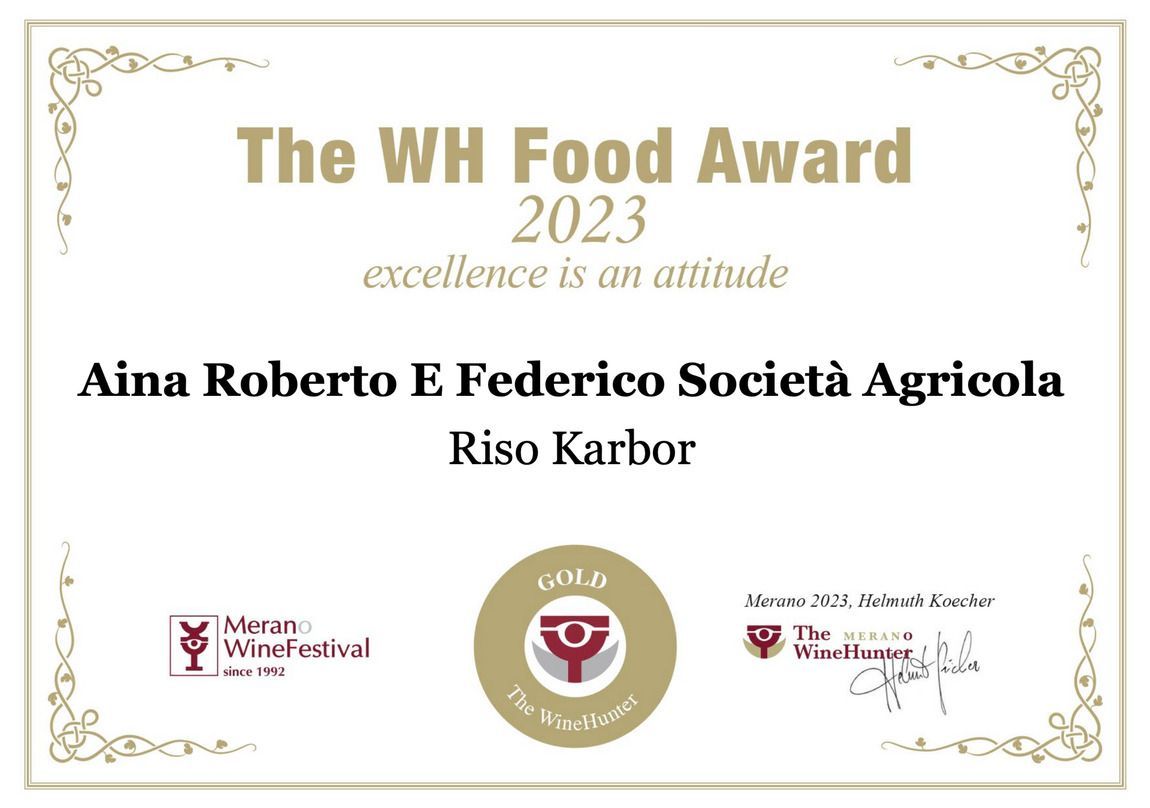 The WH FOOD Award 2023