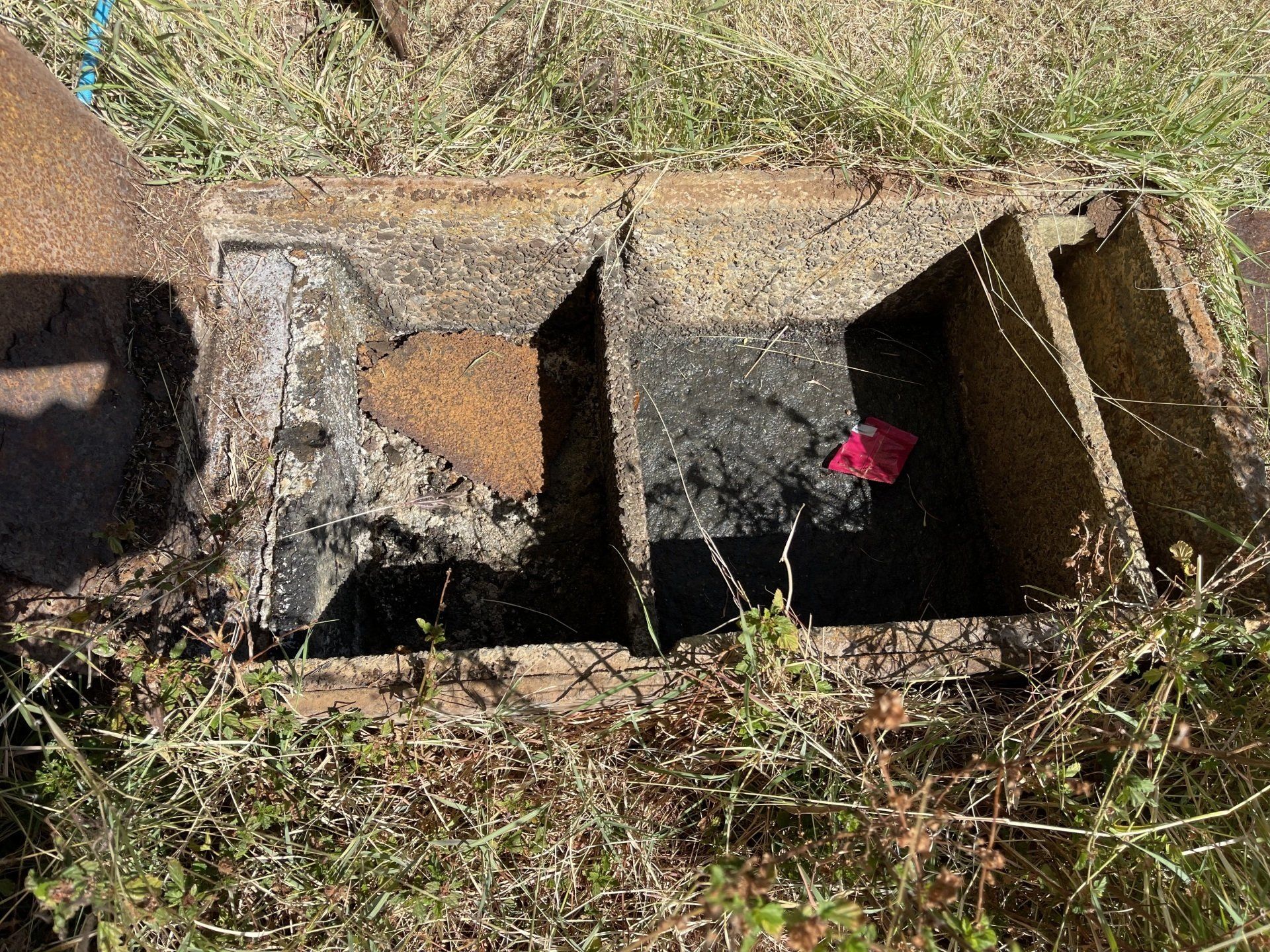 Grease Trap Ready To Be Cleaned — Sav’s Plumbing in Mount Isa, QLD