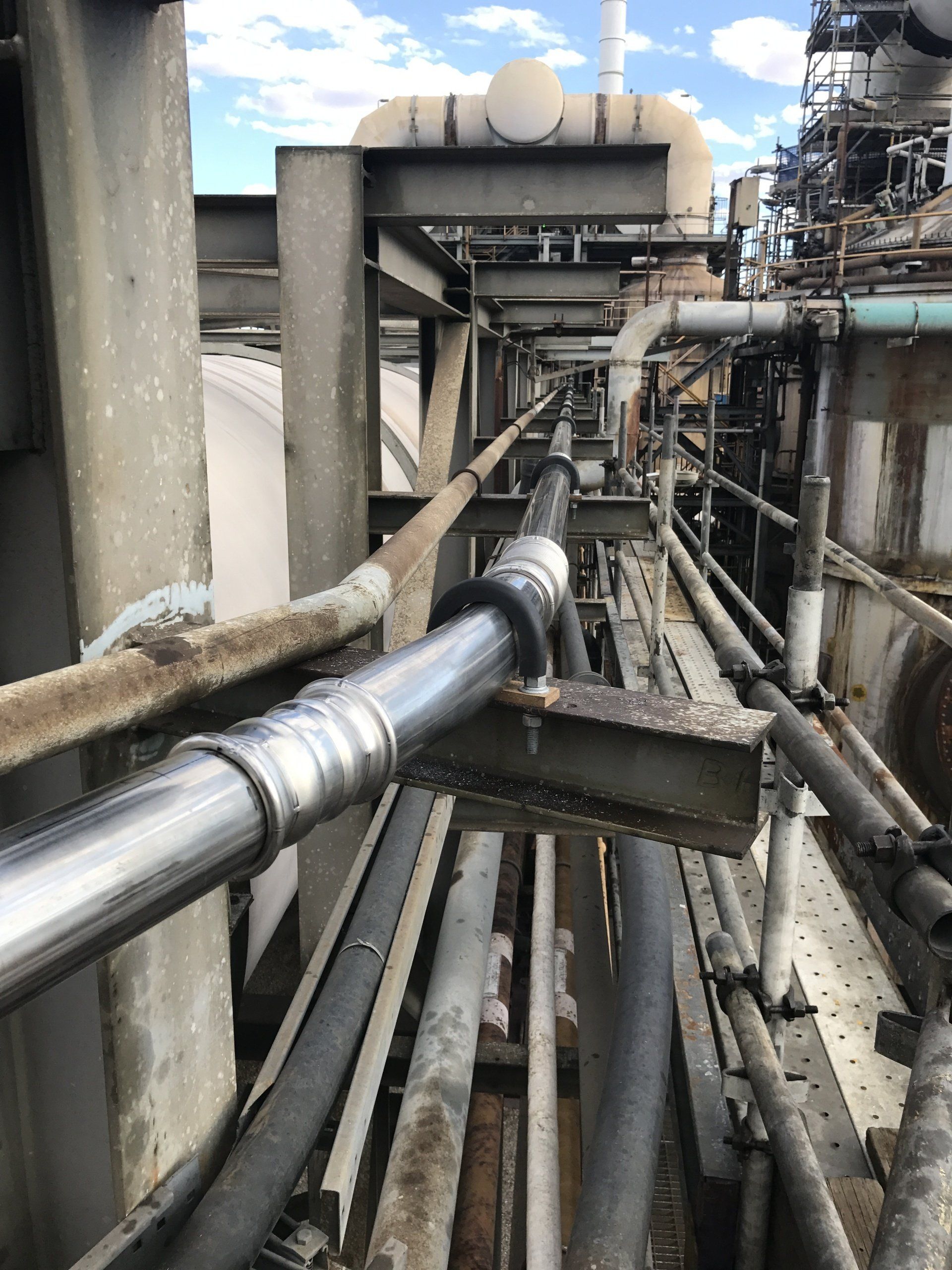 Stainless Steel Plumbing on Mine Site — Sav’s Plumbing in Mount Isa, QLD