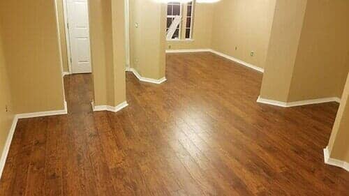 Newly installed wood floor  - commercial flooring in Jacksonville, FL