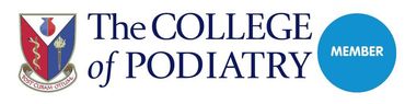 The college of Podiatry logo