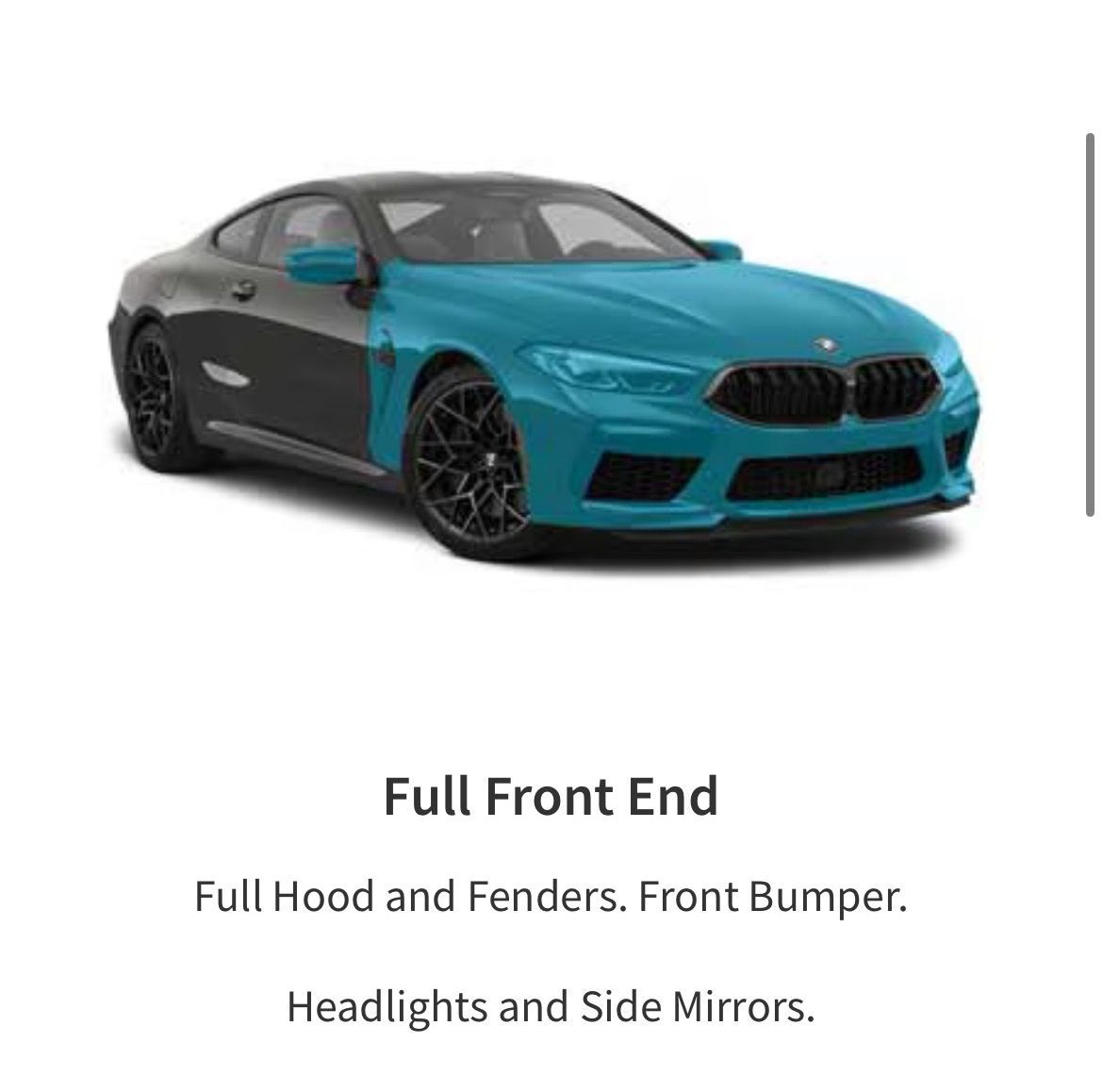 Person in protective suit and respirator spray painting a red surface.