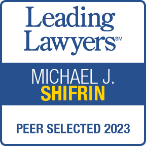 Leading lawyers michael j shifrin peer selected 2023