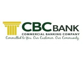 CBC Bank logo with pillar graphic and the text 
