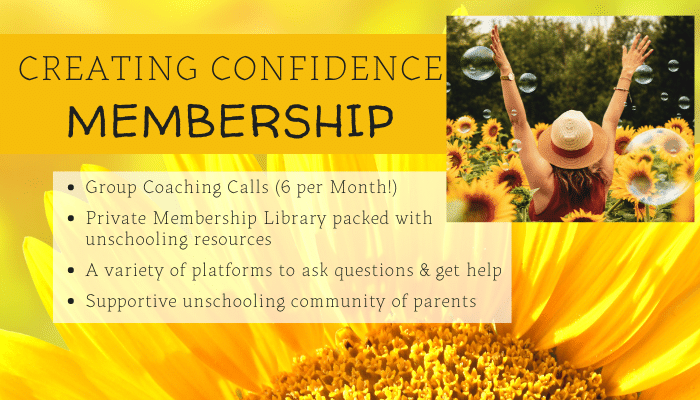 Creating Confidence Membership