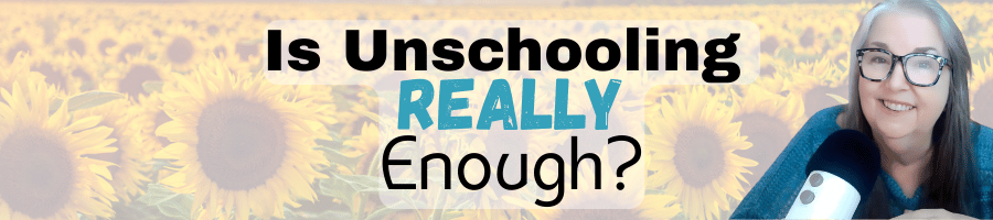 Sue Patterson  Unschooling Podcast Is Unschooling Really Enough