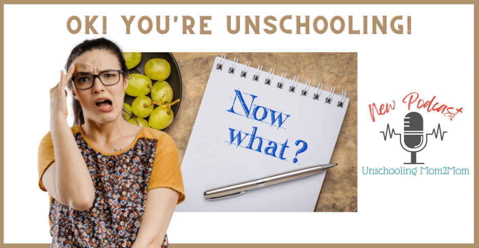 Ok, you're unschooling - now what's the plan?