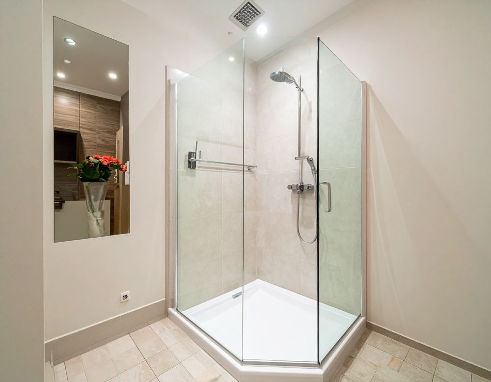 Corner Shower