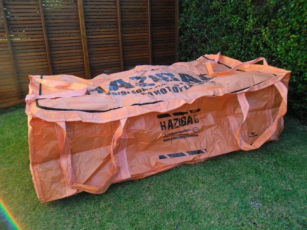 asbestos hazibag