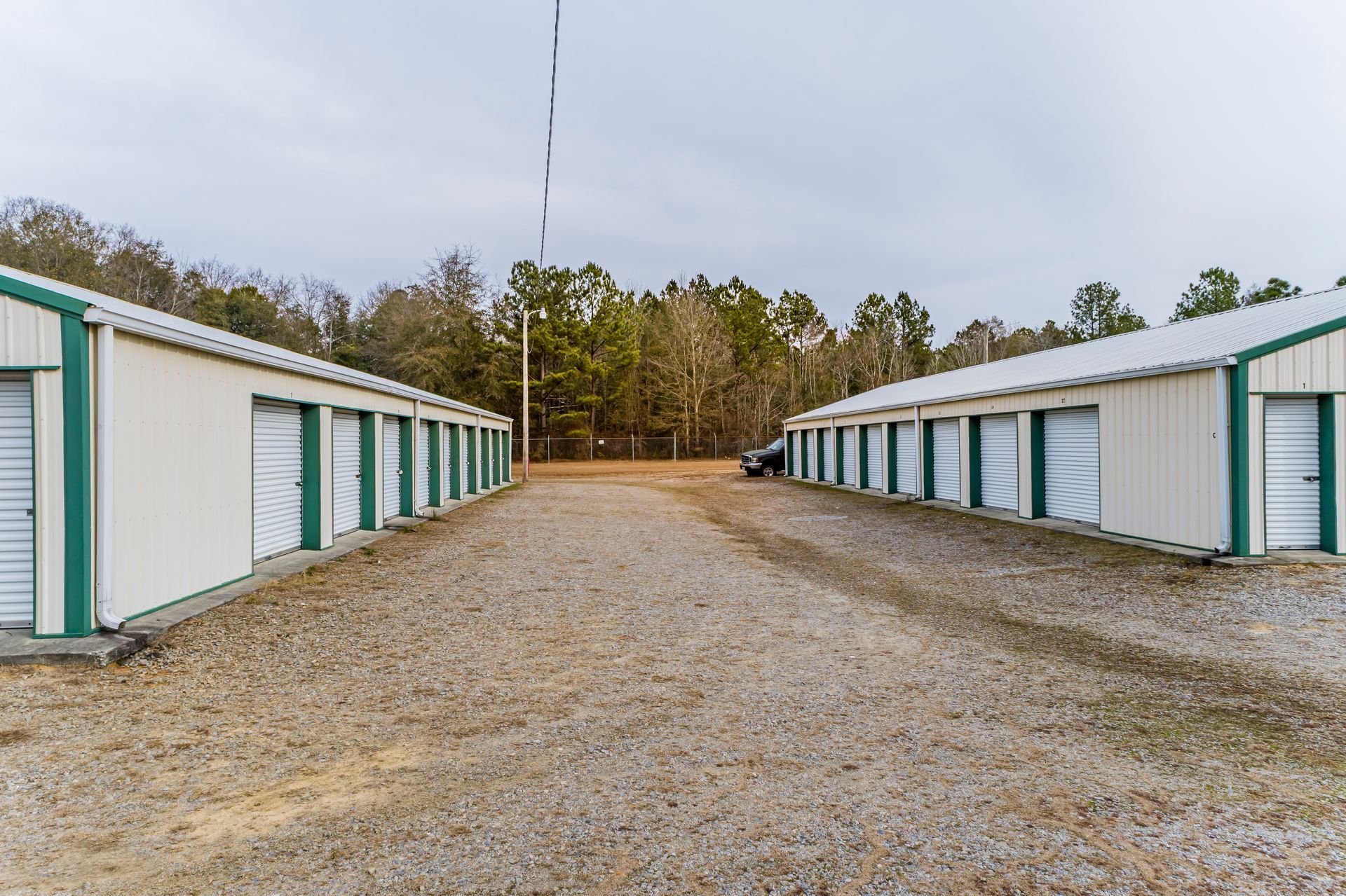 Drive-up storage unit in Wagener, SC with space for farming and agricultural equipment