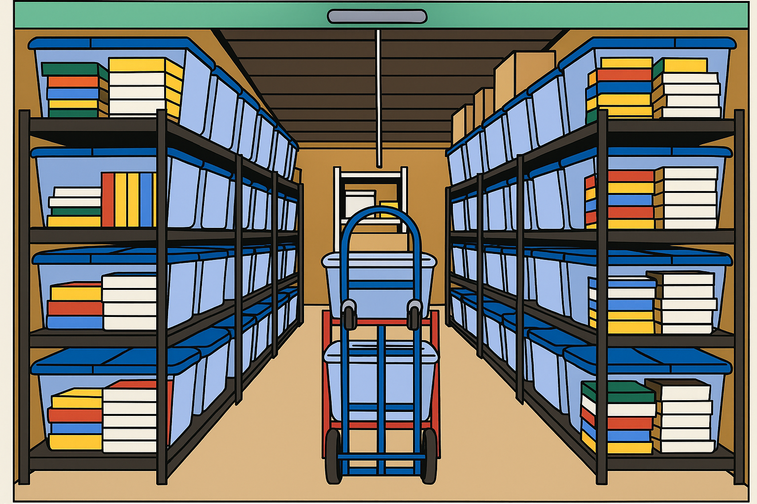 Long-term storage unit