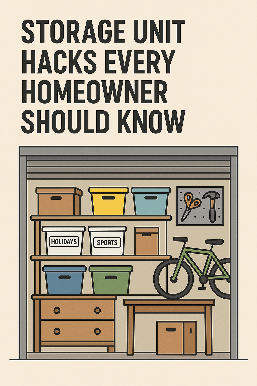 storage tips for homeowners - Goodfellas Storage