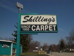 Shellings Carpet Sign — Carpet in South Bend, IN