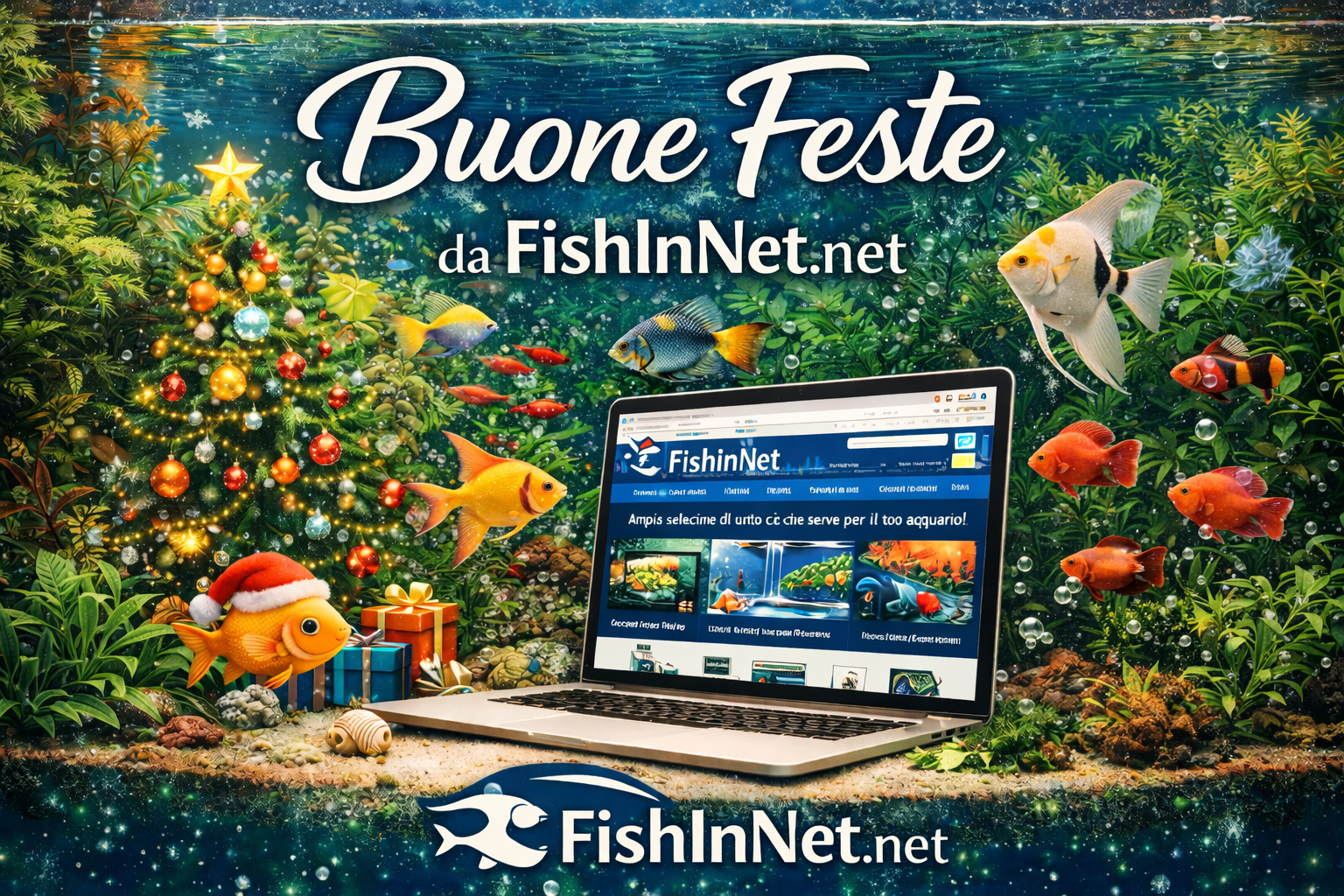 Il primo negozio online di pesci per acquario