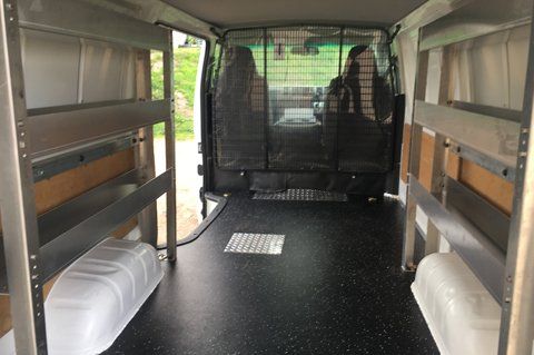 Inside of a wheelchair van inside of a wheelchair van