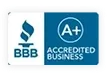 Two logos for bbb accredited business and best of the valley.