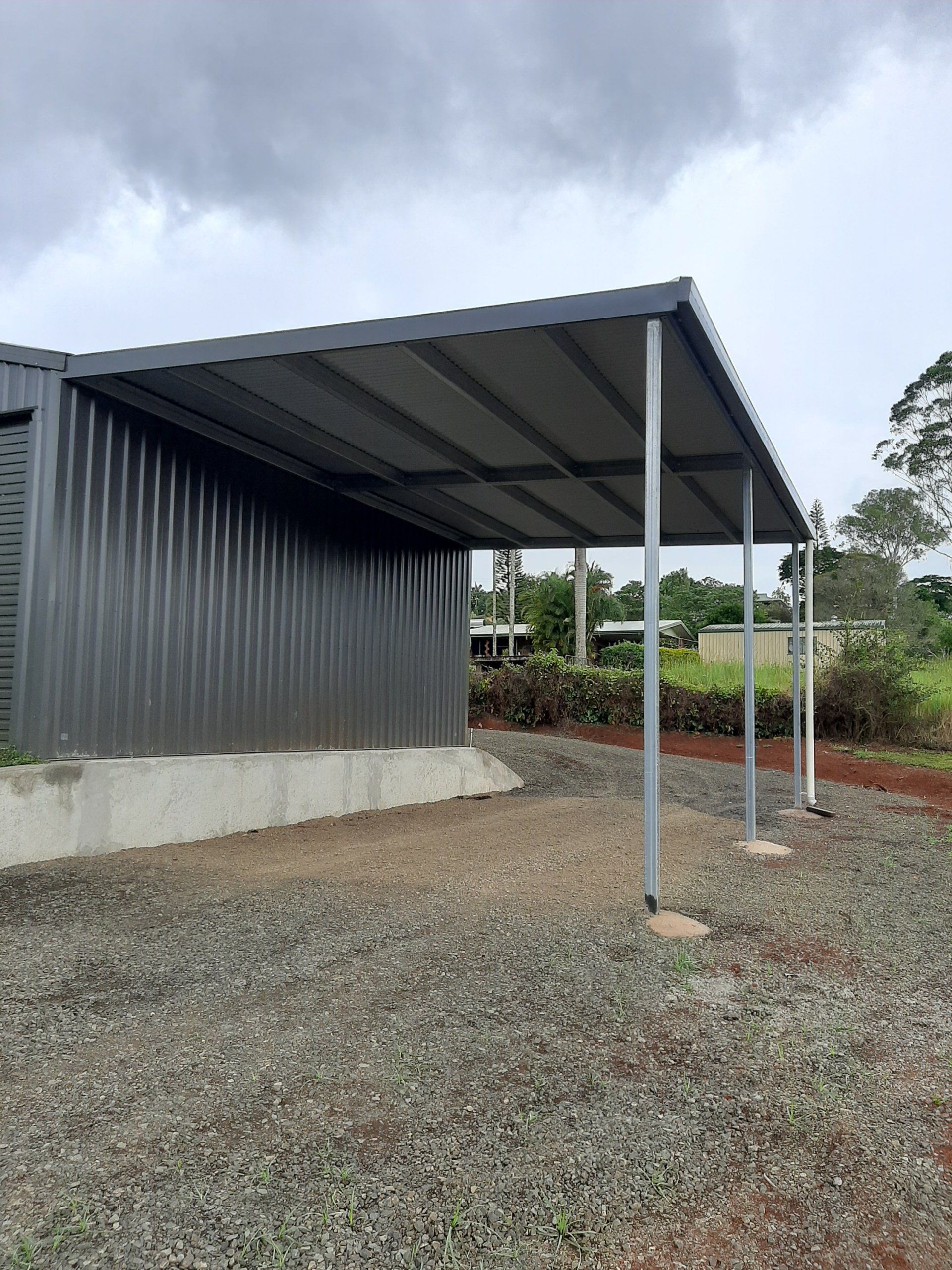 Newly Built Carport - Shed Builders in Atherton, QLD
