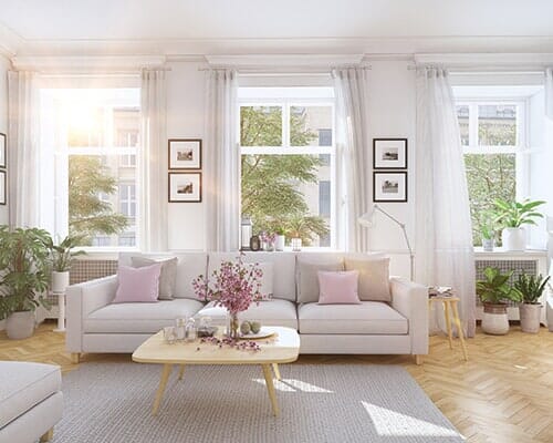 Cute Modern Living Room - Lock & Glass Services in Bloomfield, NJ