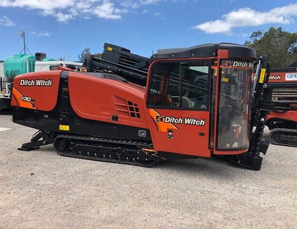 3020 AT Drill Rig Side — Directional Drilling in Tuggerah, NSW