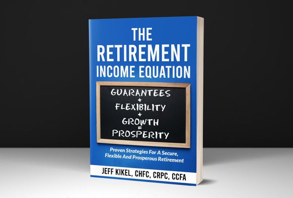 A blue book titled the retirement income equation