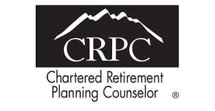 The logo for the chartered retirement planning counselor