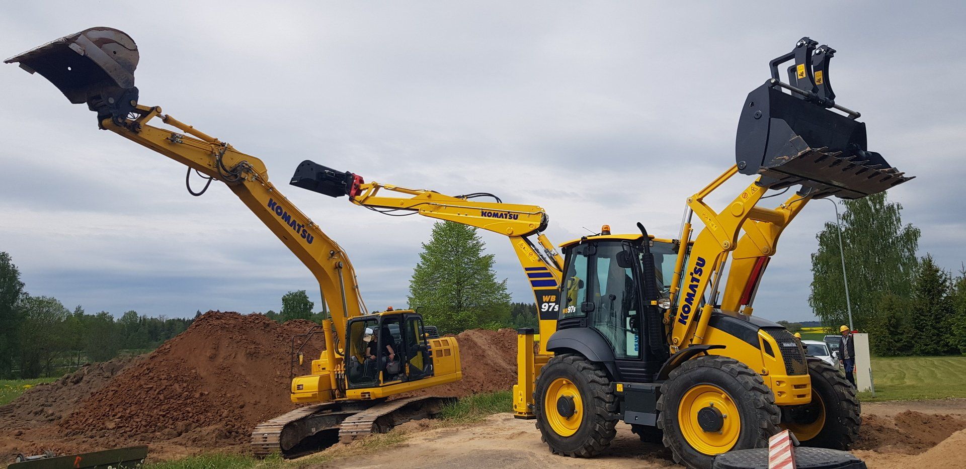 Melioracijos, vandentiekio ir nuotekų įrengimas