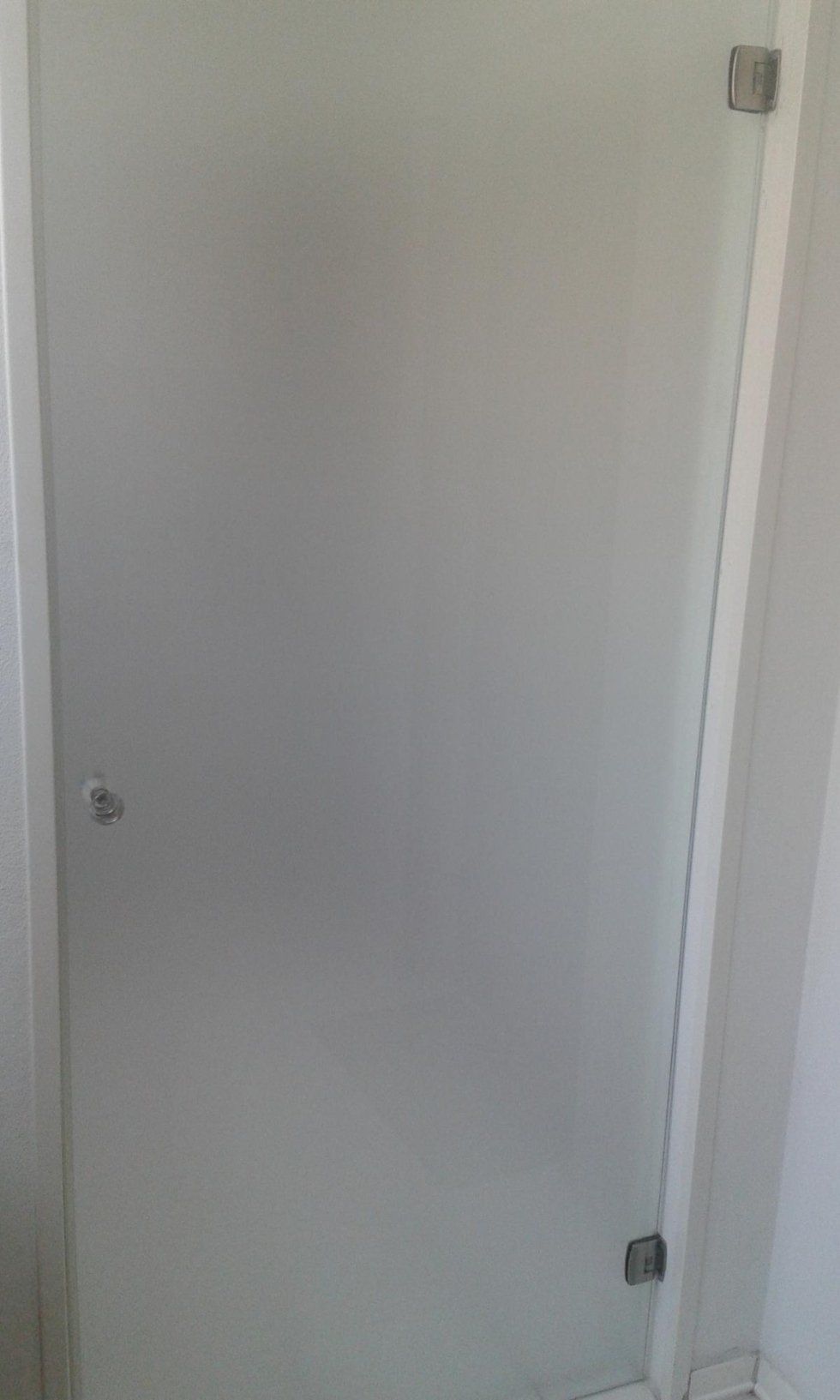 porta in vetro satinato 1