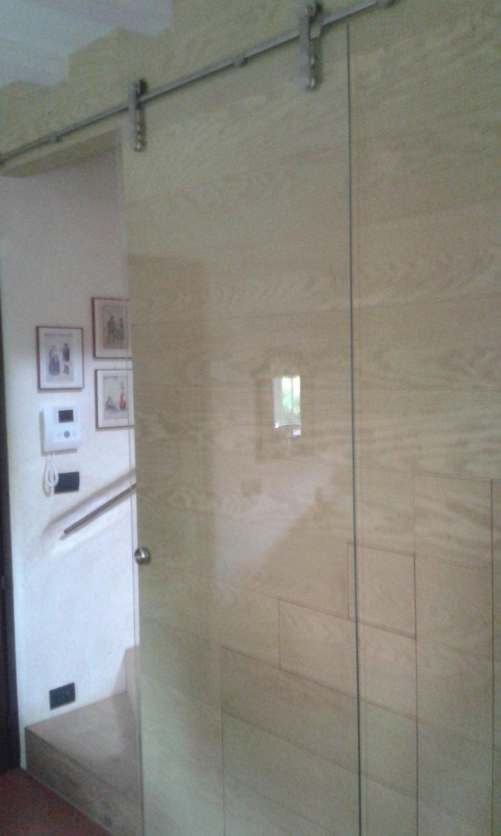 porta in vetro scorrevole 2