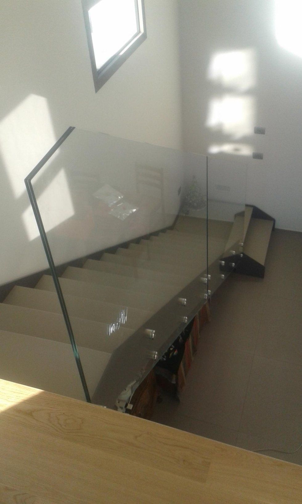 parapetto scale in vetro 2