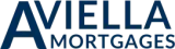 Avilla Mortgages logo in dark blue font.
