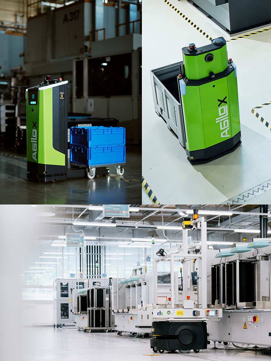 AMRs und Top-Module für Omron und MIR