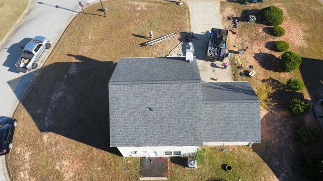 Newly installed roof - Woodstock, GA | MTak Roofing Systems