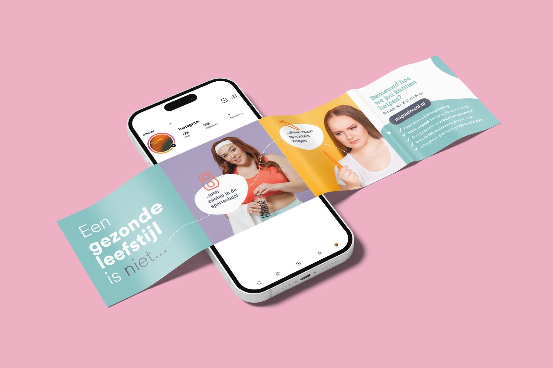 Socialmedia ontwerp.