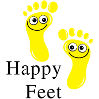 Happy Feet company logo
