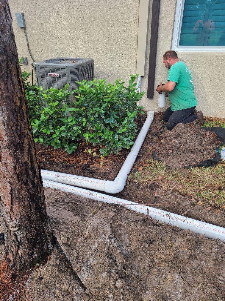 Pipe Drain Installation — Port Richey, FL — Green Thumb Unlimited