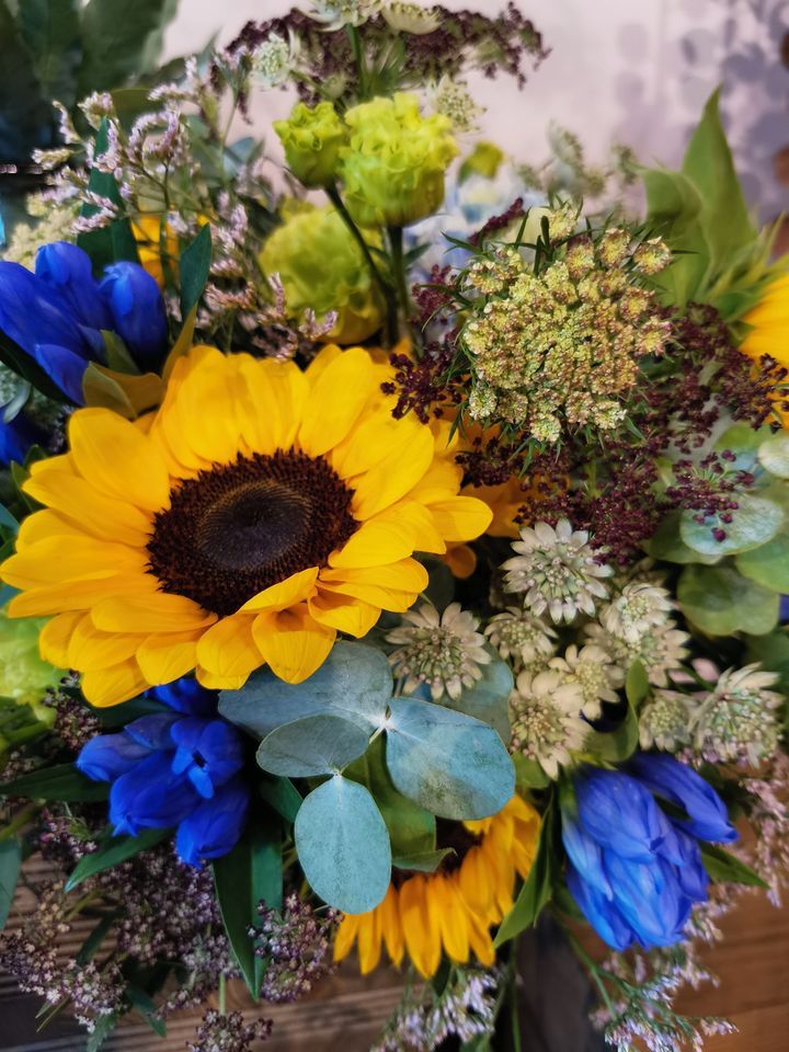 Raffinata composizione floreale