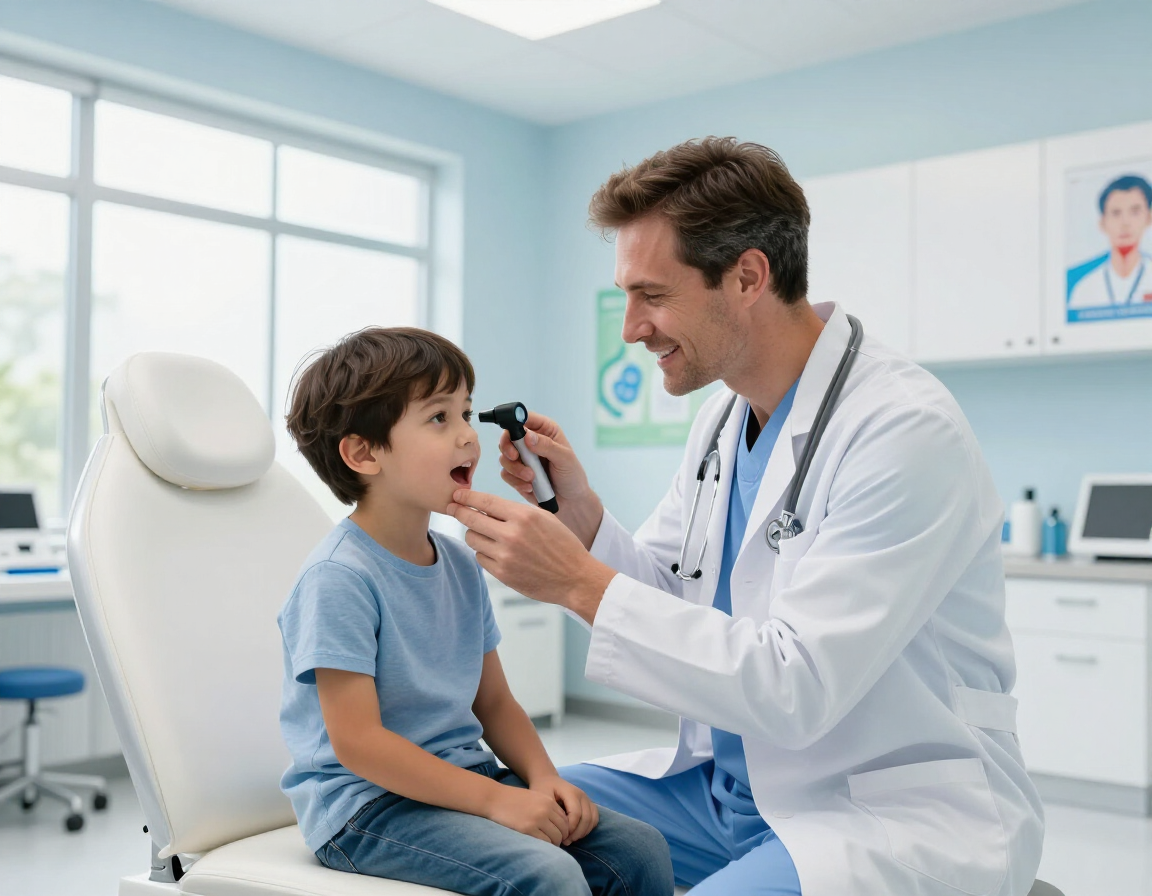 Otorrinolaringología pediátrica con trato amable